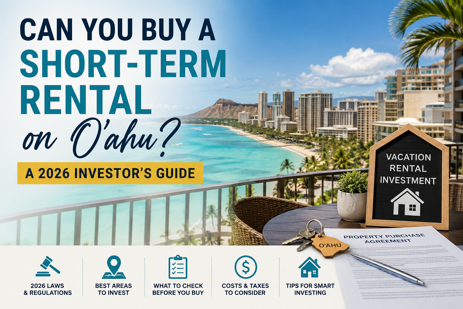 buying a short-term rental property on O'ahu