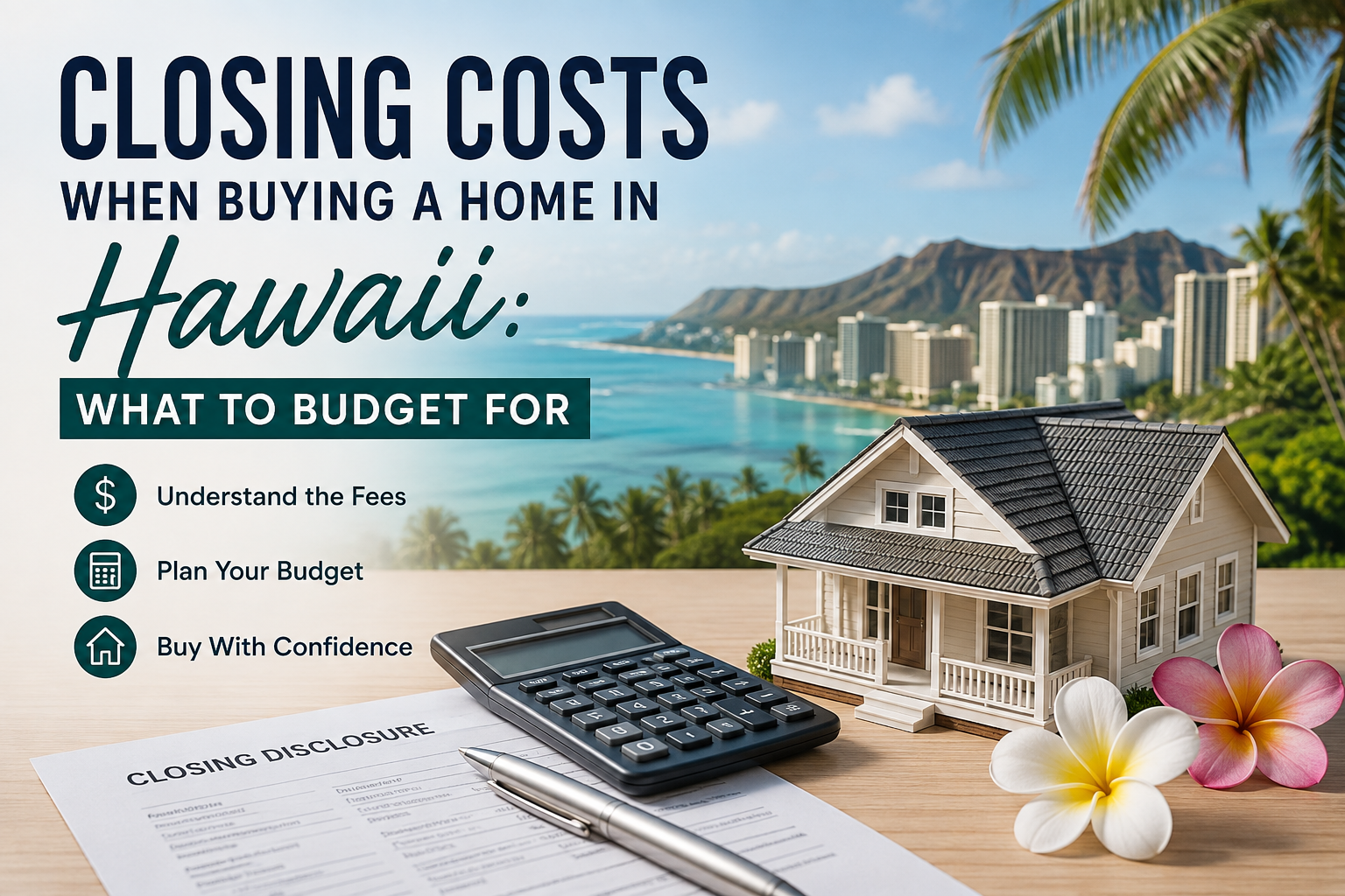 closing costs buying a home in Hawaii