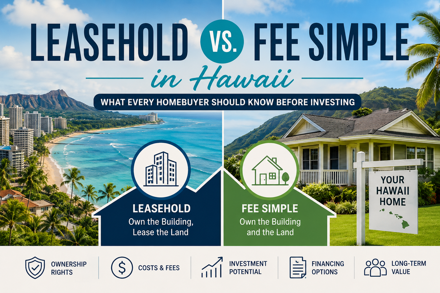 leasehold vs fee simple
