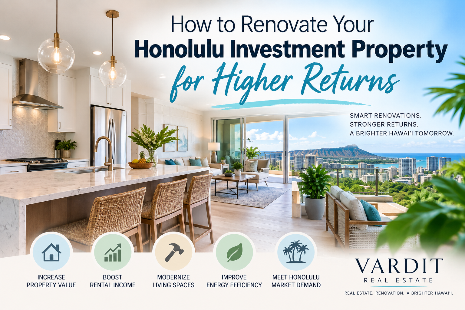 investment property renovation in Honolulu