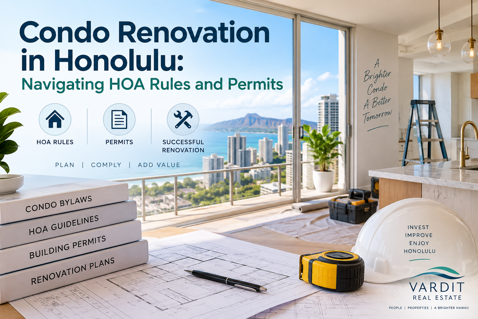 condo renovation in Honolulu
